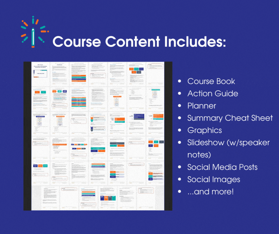 Create Assessments Sales Page gif