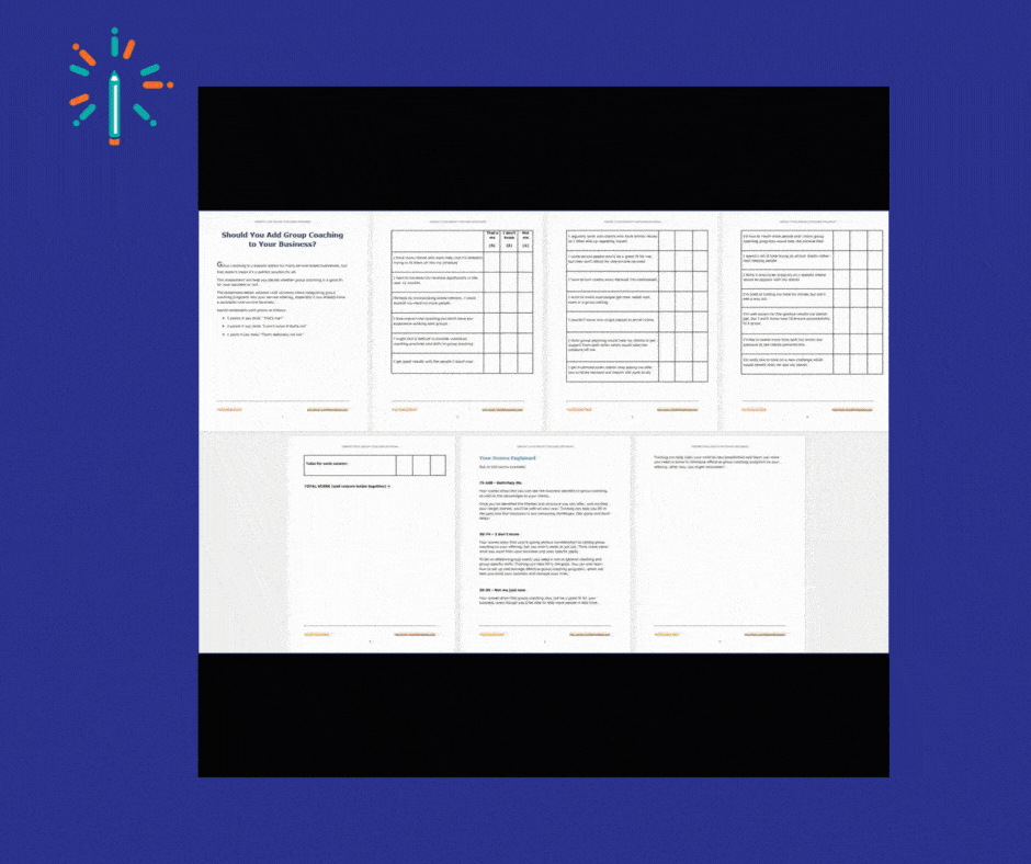 GroupCoachingAssessment SalesPage