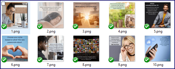 Affiliate Marketing for Beginners - Bonus Social Media Images