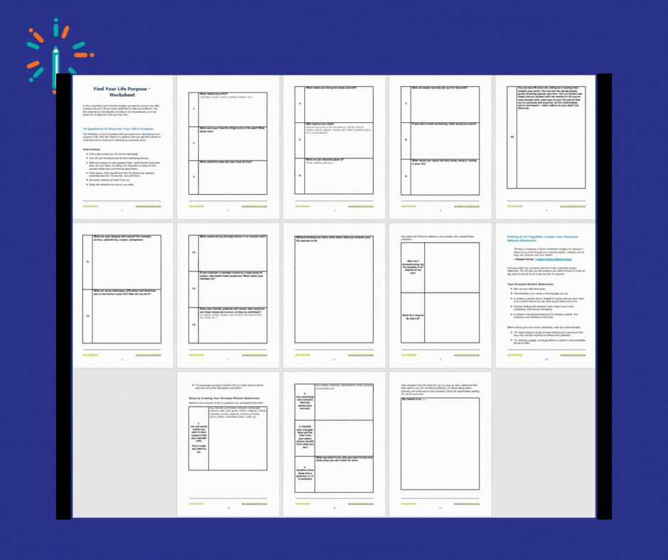 Know Your ‘Why' - Sales Page gif Know Your ‘Why Sales Page gif