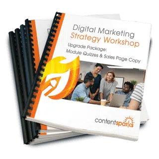 Digital Marketing Strategy Workshop – Upgrade Pack