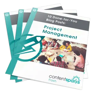 10 Done-for-You Blog Posts: Project Management