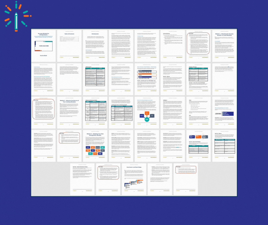 Success Mindset Sales Page gif