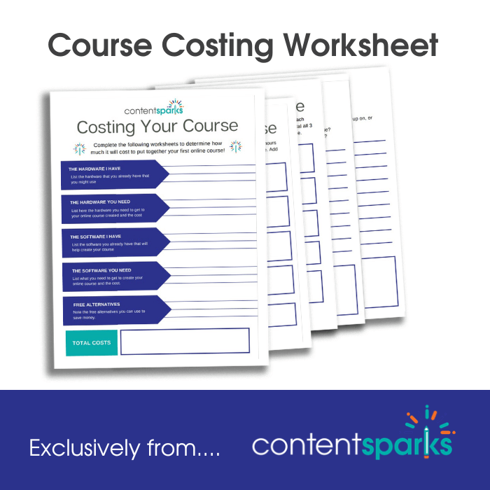 How much does it cost to create an online course