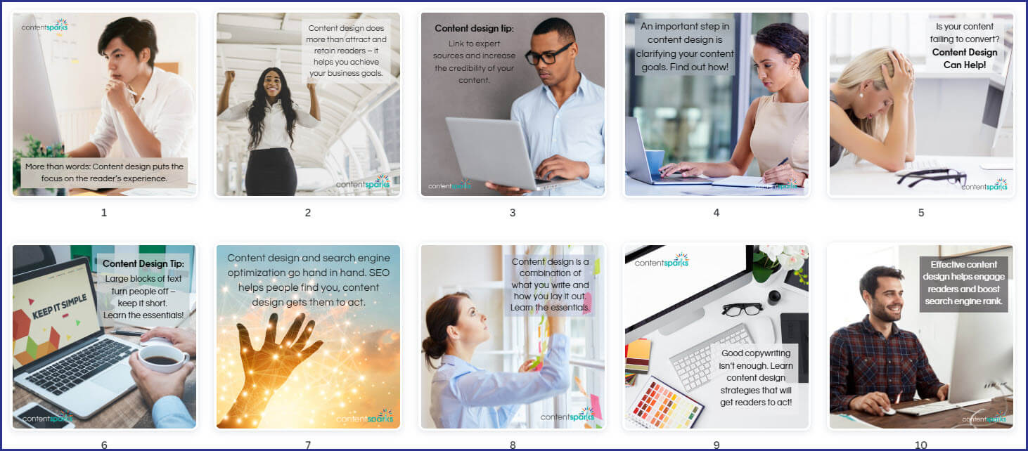 Content Design Essentials Ex Pack - Social Media Images