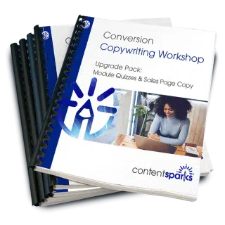 Conversion Copywriting Workshop – Upgrade Pack