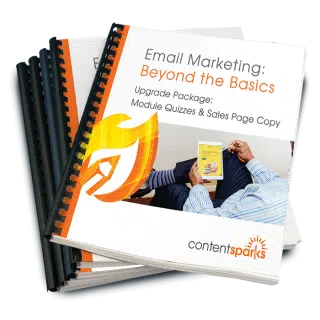 Email Marketing: Beyond the Basics – Upgrade Pack