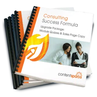 Consulting Success Formula – Upgrade Pack