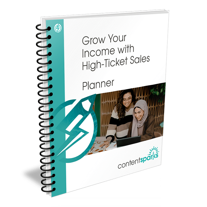 HighTicketSales_Planner3D high ticket sales planner