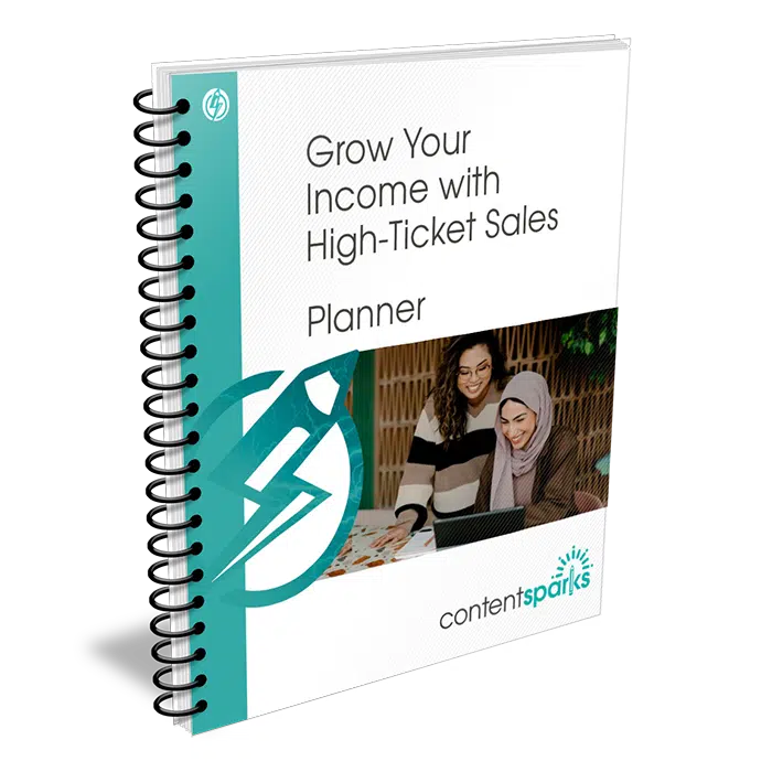 high ticket sales planner