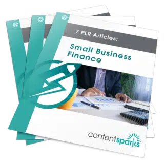 Small Business Finance Skills – 7 PLR Articles w/Lead Magnets