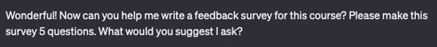 ChatGPT Prompts to Write Feedback Surveys 1 ChatGPT Prompts to Write Feedback Surveys 1