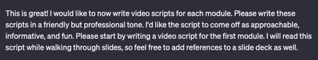 ChatGPT Prompts to Write Video Scripts 1 ChatGPT Prompts to Write Video Scripts 1