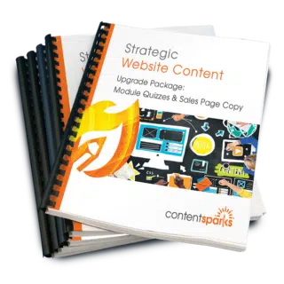 Strategic Website Content – Upgrade Pack