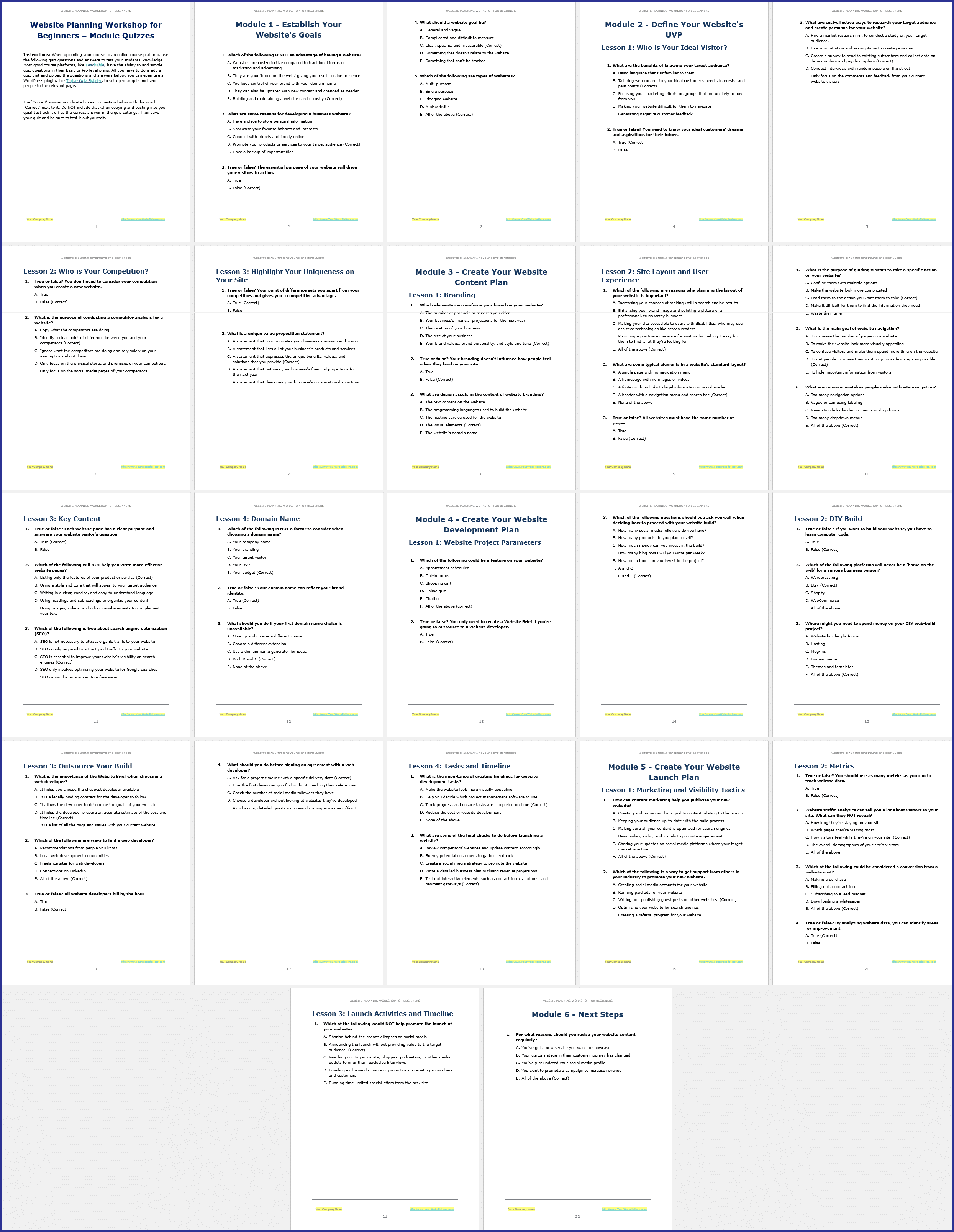 WebsitePlanning_ModuleQuizzes WebsitePlanning ModuleQuizzes