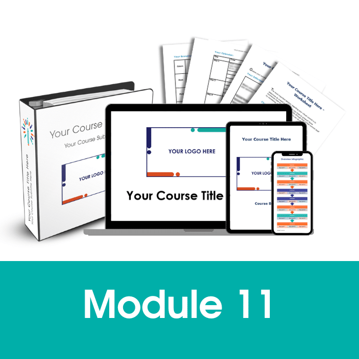 PLR Course Module 11 PLR Course Module 11