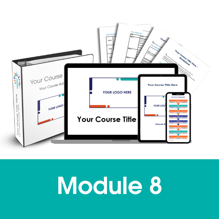PLR Course Module 8 PLR Course Module 8
