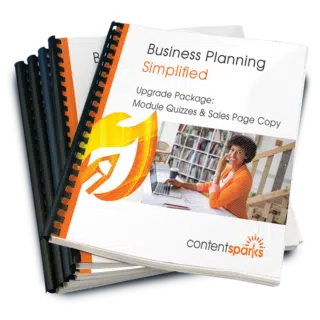 Business Planning Simplified - Upgrade Pack