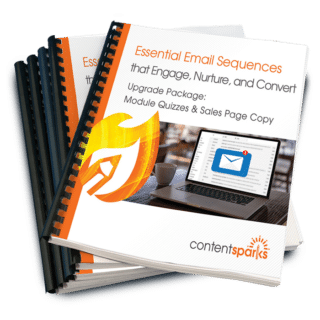 Essential Email Sequences that Engage, Nurture, and Convert - Upgrade Pack
