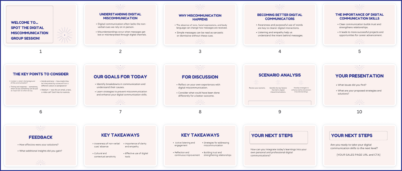 DigitalComms_ActivitySlides Digital Communication Skills - Activity slides