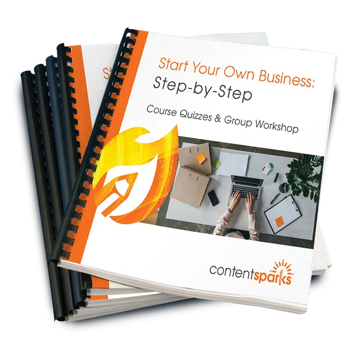 StartBusinessUpgrade_ecover3D Start Your Own Business: Step-by-Step - PLR Quizzes and Workshop