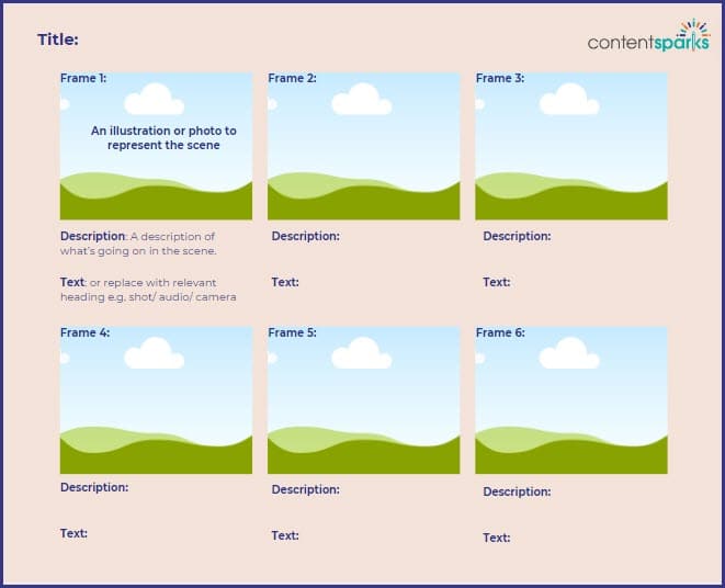 VisualStorytelling_ActivityStoryboard Visual Storyboarding Skills Workshop – Group Activity