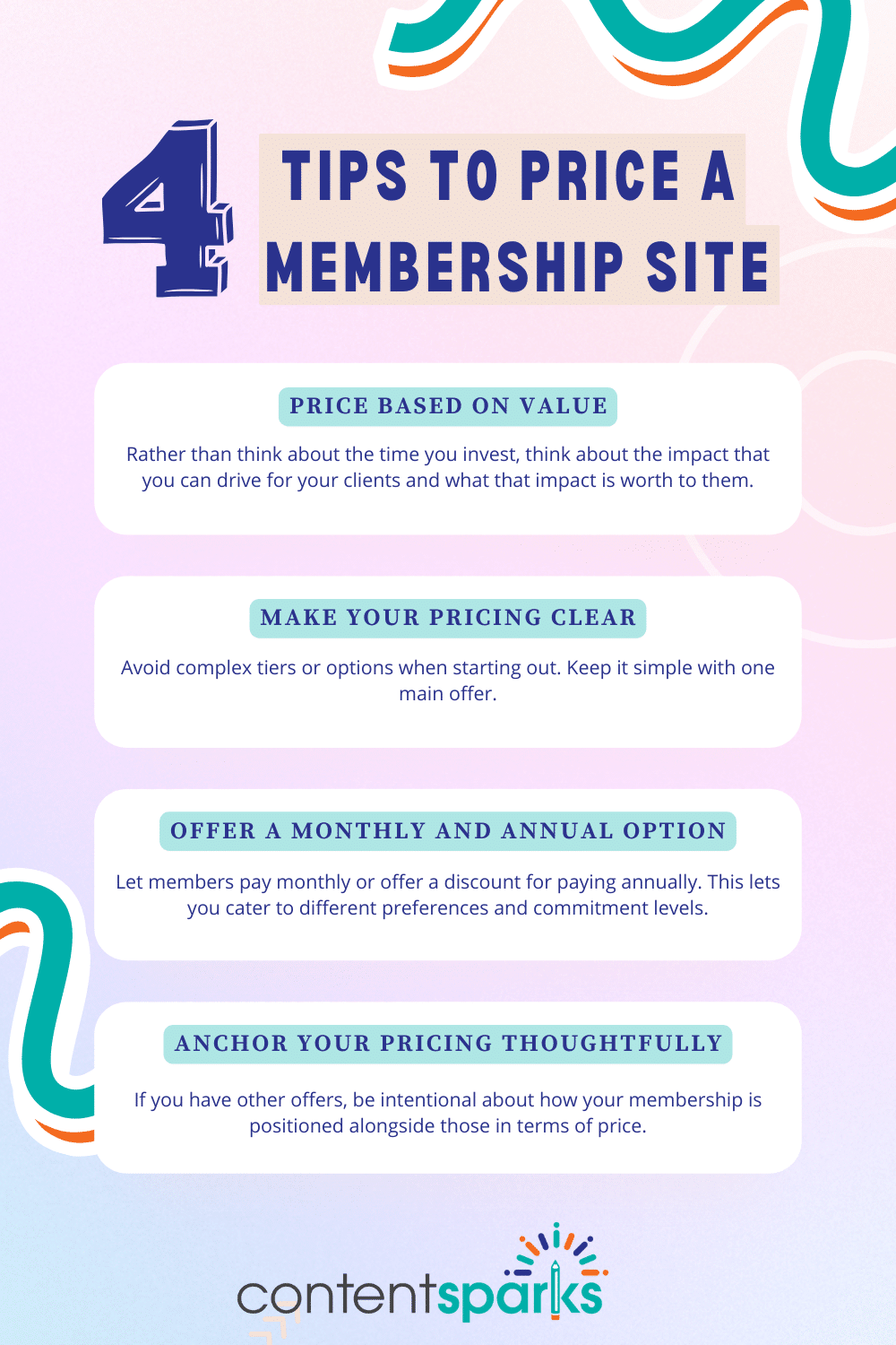 Tips to Price a Membership Site Tips to Price a Membership Site