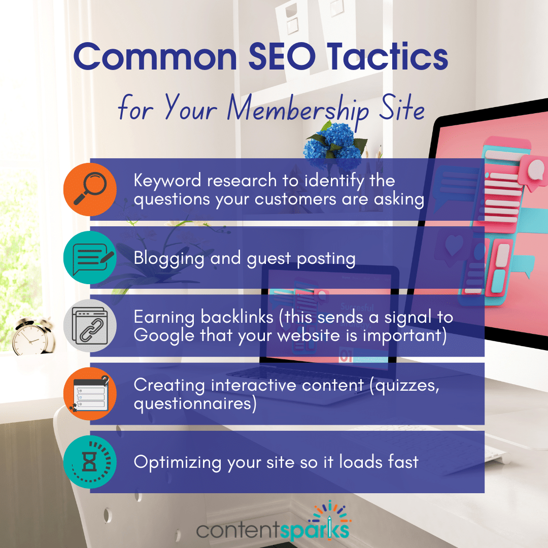 Blog Post - Membership Site SEO Tactics Membership Site SEO Tactics