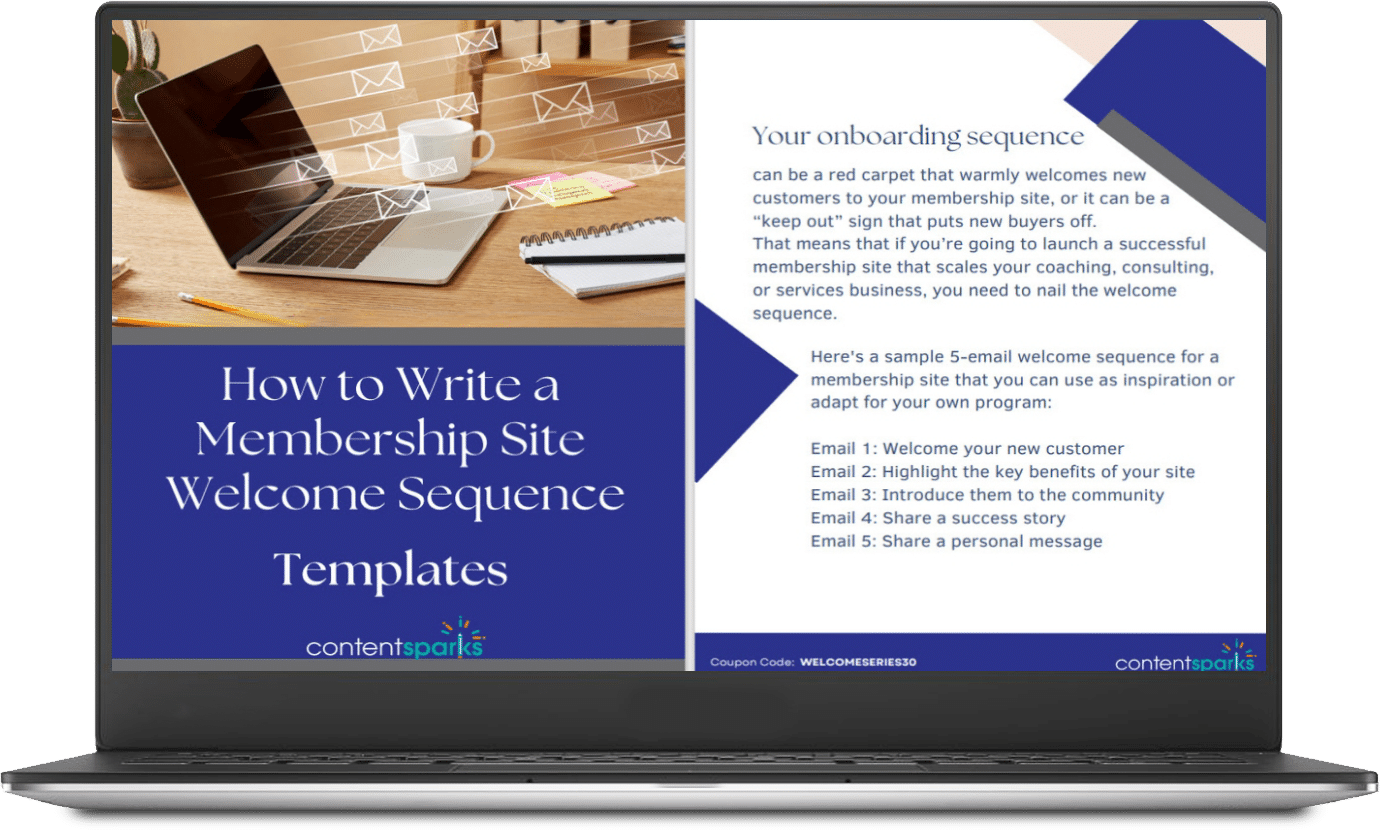 CTALaptop Membership Site Welcome Sequence Templates