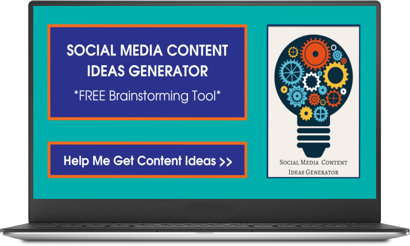 CTALaptop Social Media Content Ideas Generator