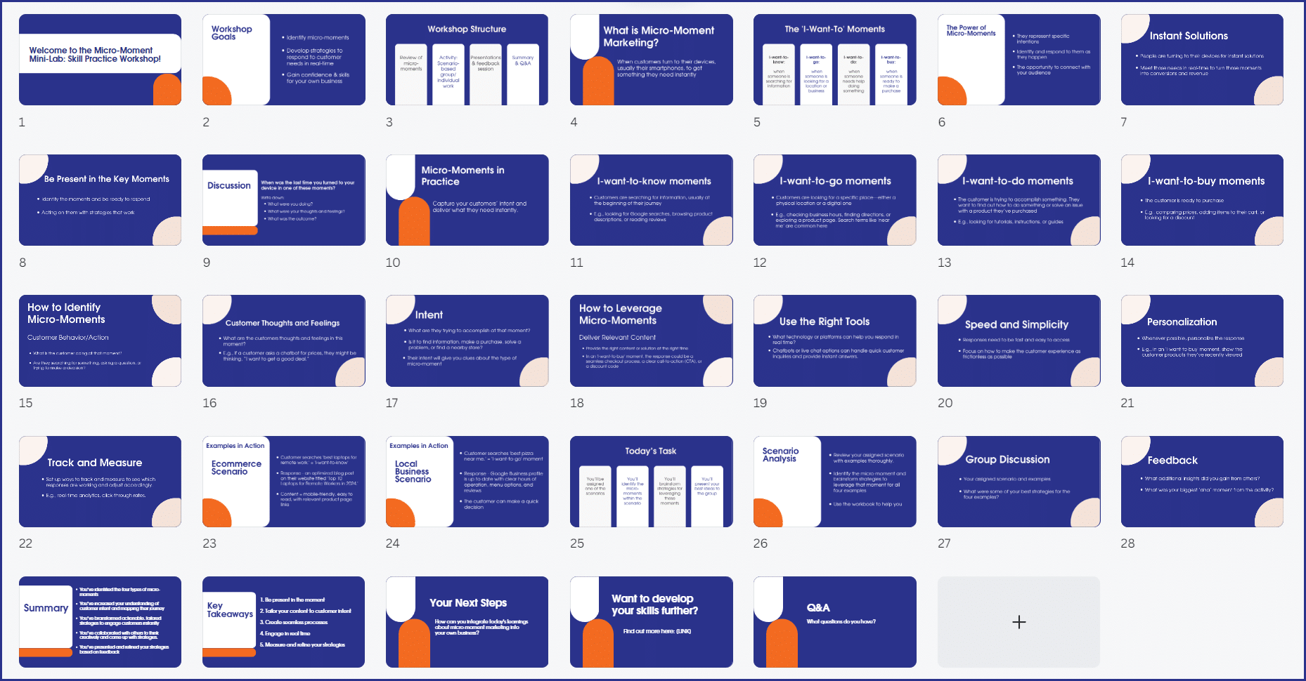 MicroMoments_WorkshopSlides Micro-Moment Marketing