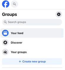Step 1: Create a New Facebook Group Step 1: Create a New Facebook Group