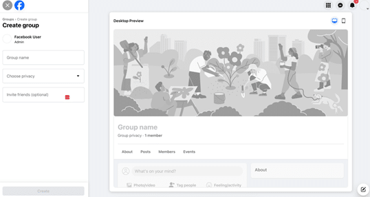 Picture2 Step 1: Create a New Facebook Group