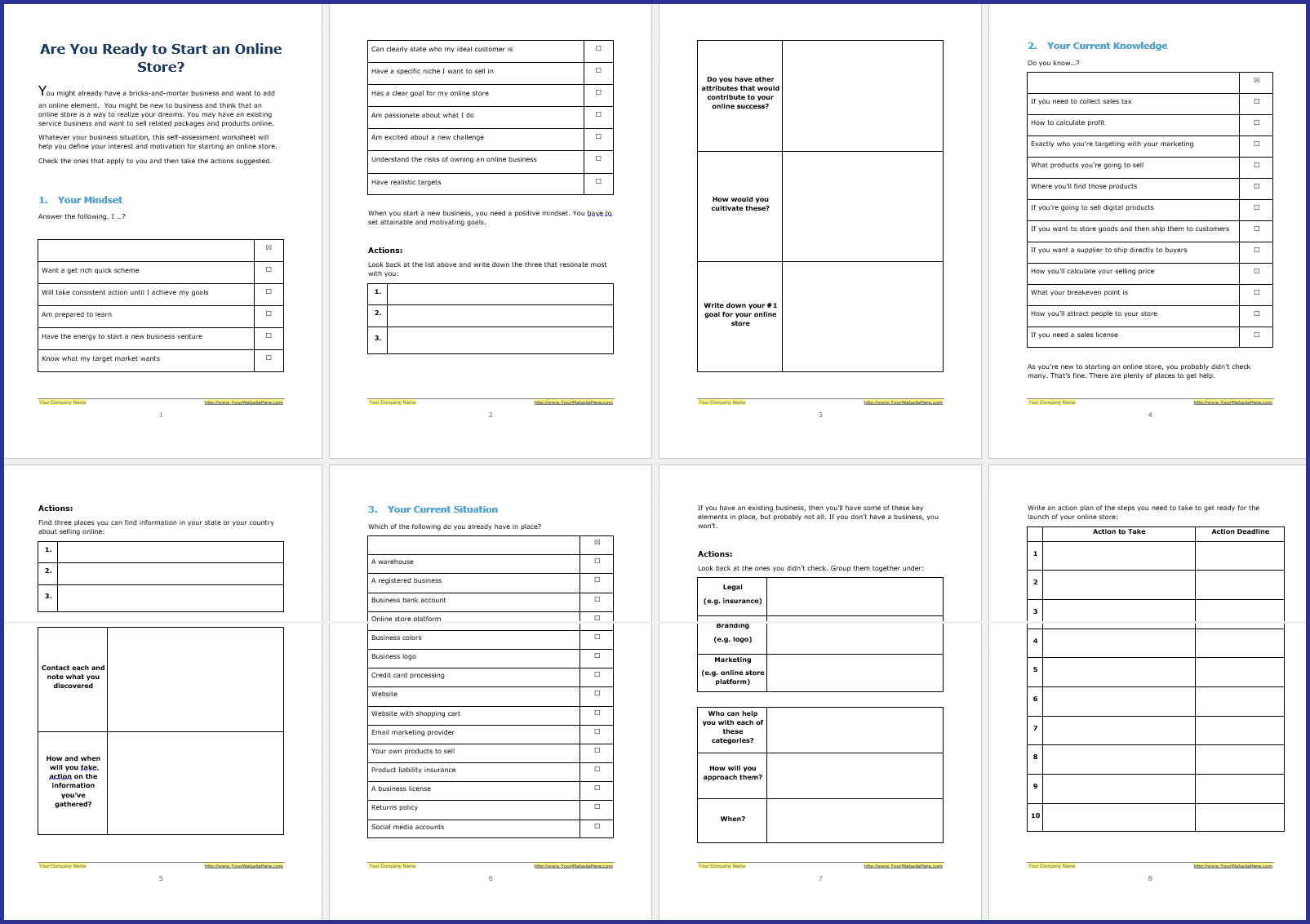 OnlineStore_Assessment Assessment: Are You Ready to Start an Online Store?