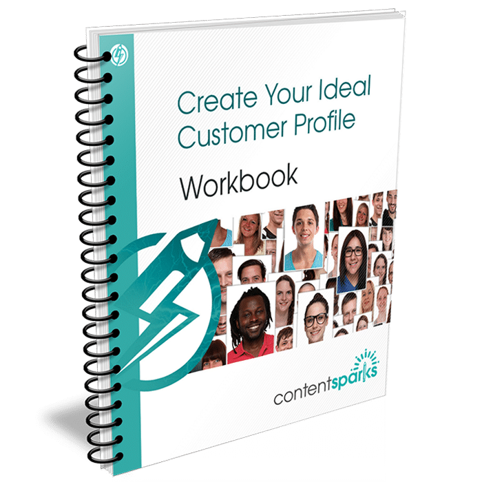 ICPWorkBook_eCover3D Create Your Ideal Customer Profile PLR Workbook