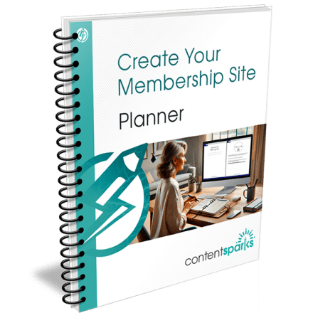 Create Your Membership Site Planner