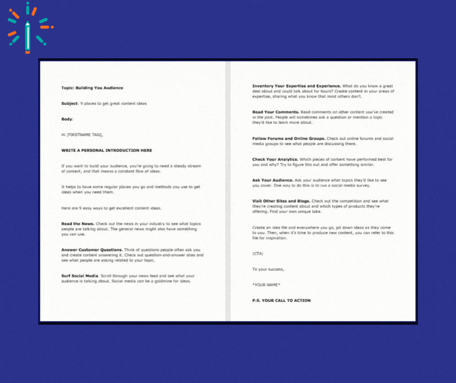 Build Audience Email Gif