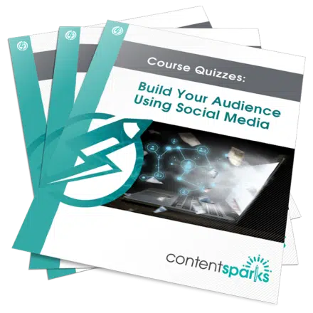 Build Your Audience Using Social Media PLR Course Quizzes