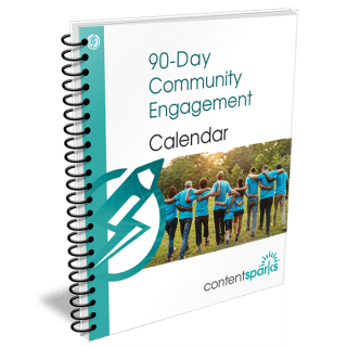 90-Day Community Engagement PLR Calendar
