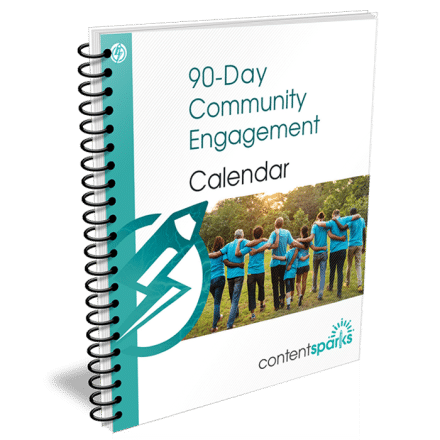 90-Day Community Engagement PLR Calendar