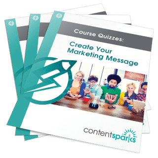 Create Your Marketing Message PLR Course Quizzes