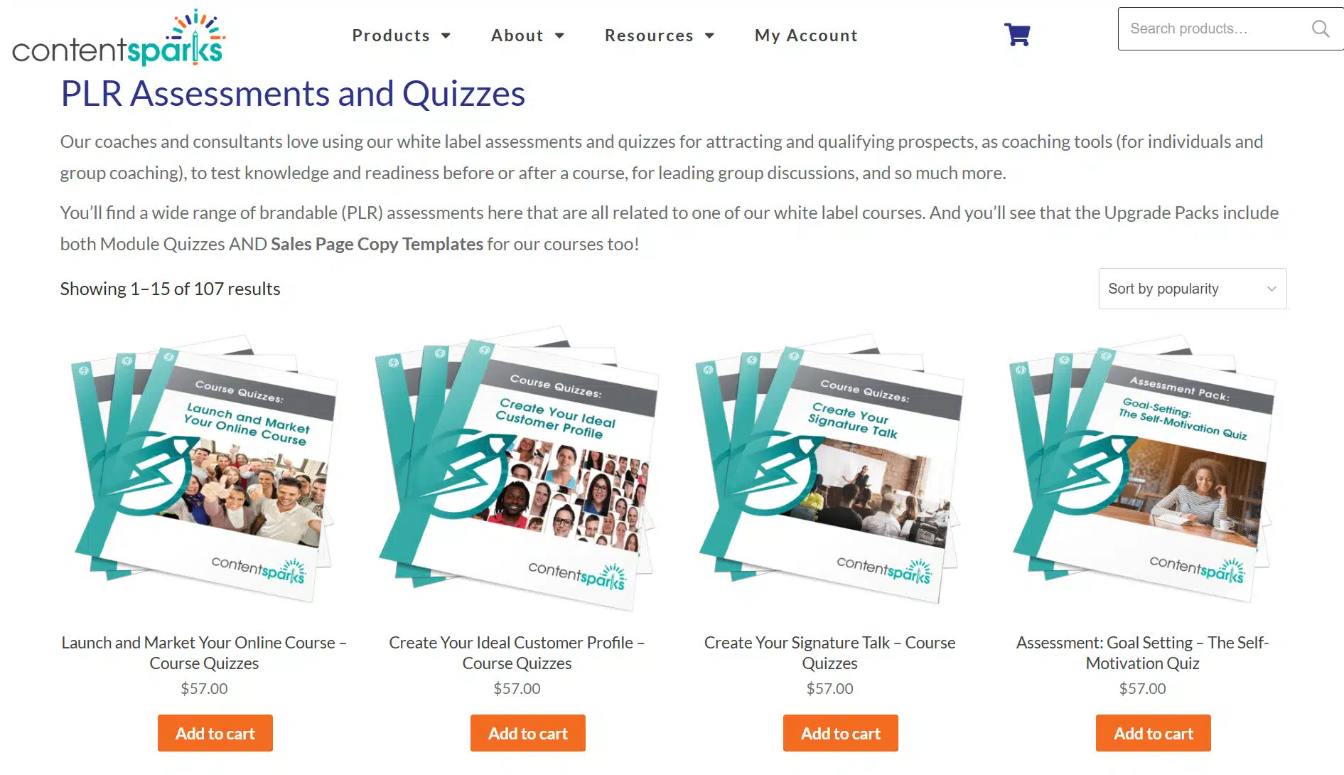 QuizzesAssessments ShopPageCTA