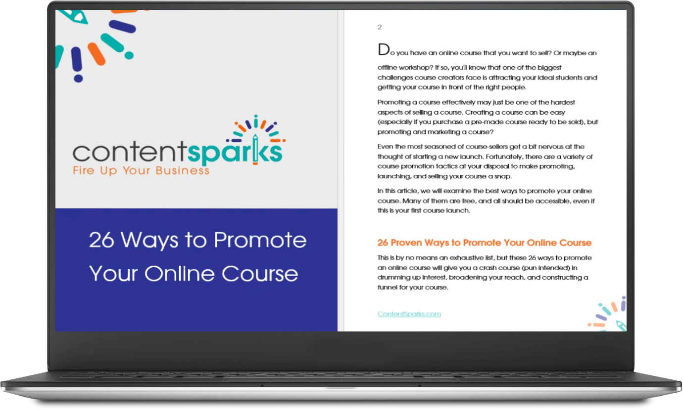 26Ways_PromoCourseCTA 26 Ways to Promote Your Online Course