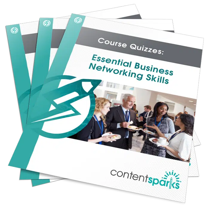 Essential Business Networking Skills PLR Course Quizzes
