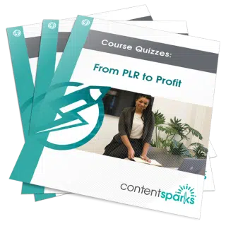 From PLR to Profit PLR Course Quizzes