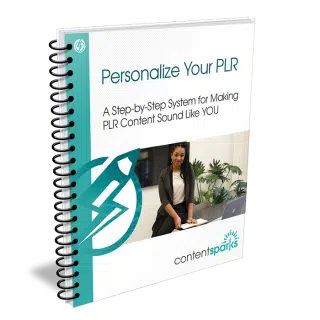Personalize Your PLR