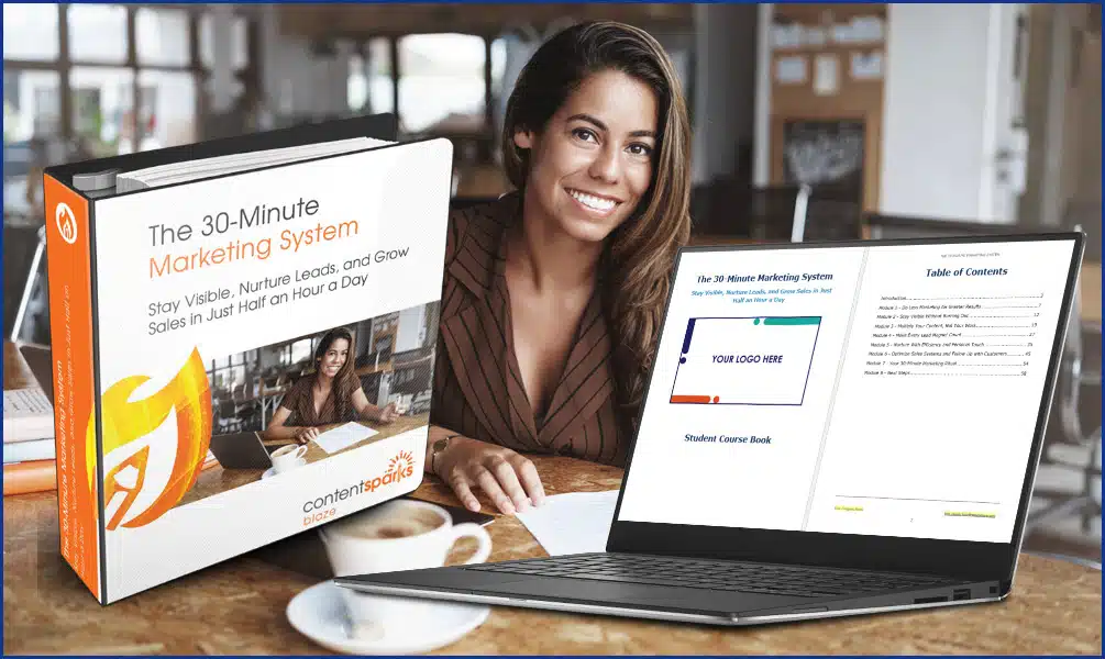 The 30-Minute Marketing System PLR course