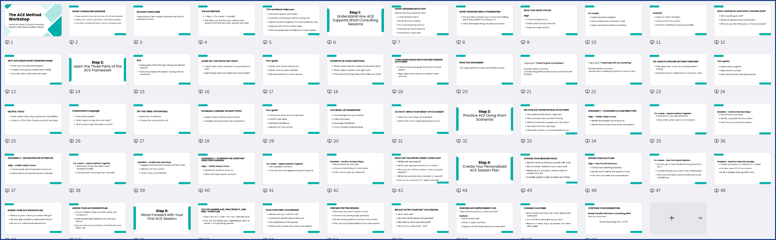 The ACE Method PLR Workshop Slides